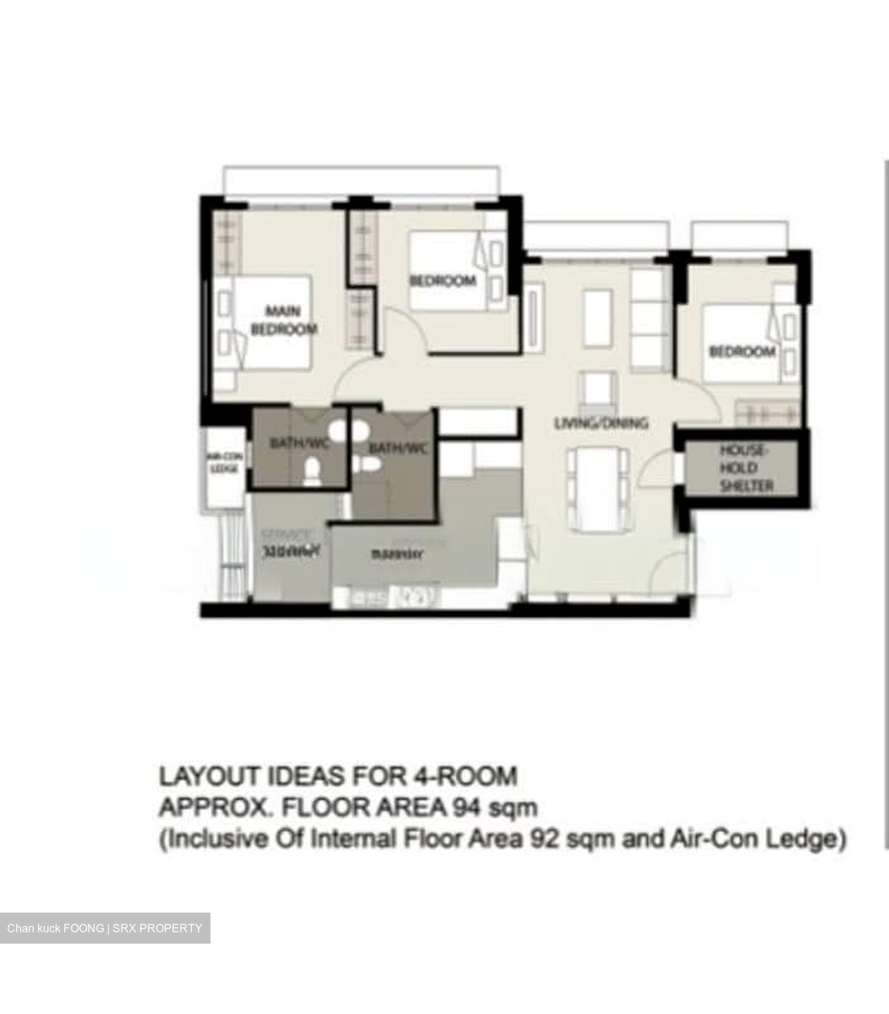 Blk 419B Waterfront II @ Northshore (Punggol), HDB 4 Rooms #553872451